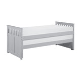 Orion Gray Twin/Twin Bed from Homelegance - Luna Furniture
