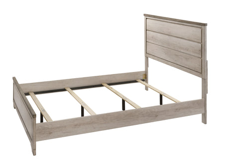 Patterson Driftwood Queen Panel Bed from Crown Mark - Luna Furniture