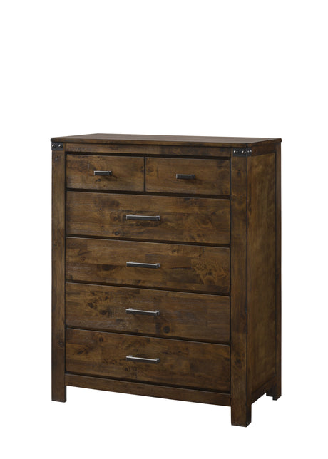 Curtis Brown Chest from Crown Mark - Luna Furniture