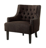 Charisma Chocolate Accent Chair from Homelegance - Luna Furniture
