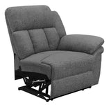 Bahrain Modular Sectional RAF Recliner Charcoal from Coaster - Luna Furniture