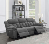Bahrain Charcoal Power Sofa from Coaster - Luna Furniture