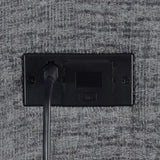 Bahrain Charcoal Power Sofa from Coaster - Luna Furniture