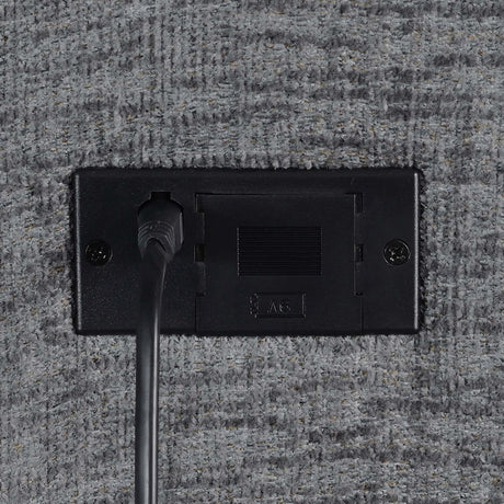 Bahrain Charcoal Power Sofa from Coaster - Luna Furniture