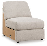 Ballyton Sand Armless Chair from Ashley - Luna Furniture