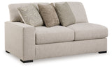 Ballyton Sand Left-Arm Facing Loveseat from Ashley - Luna Furniture