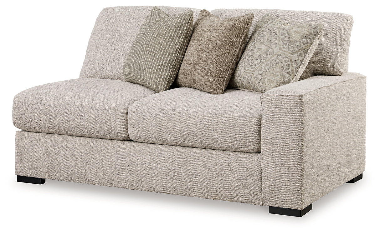 Ballyton Sand Right-Arm Facing Loveseat from Ashley - Luna Furniture