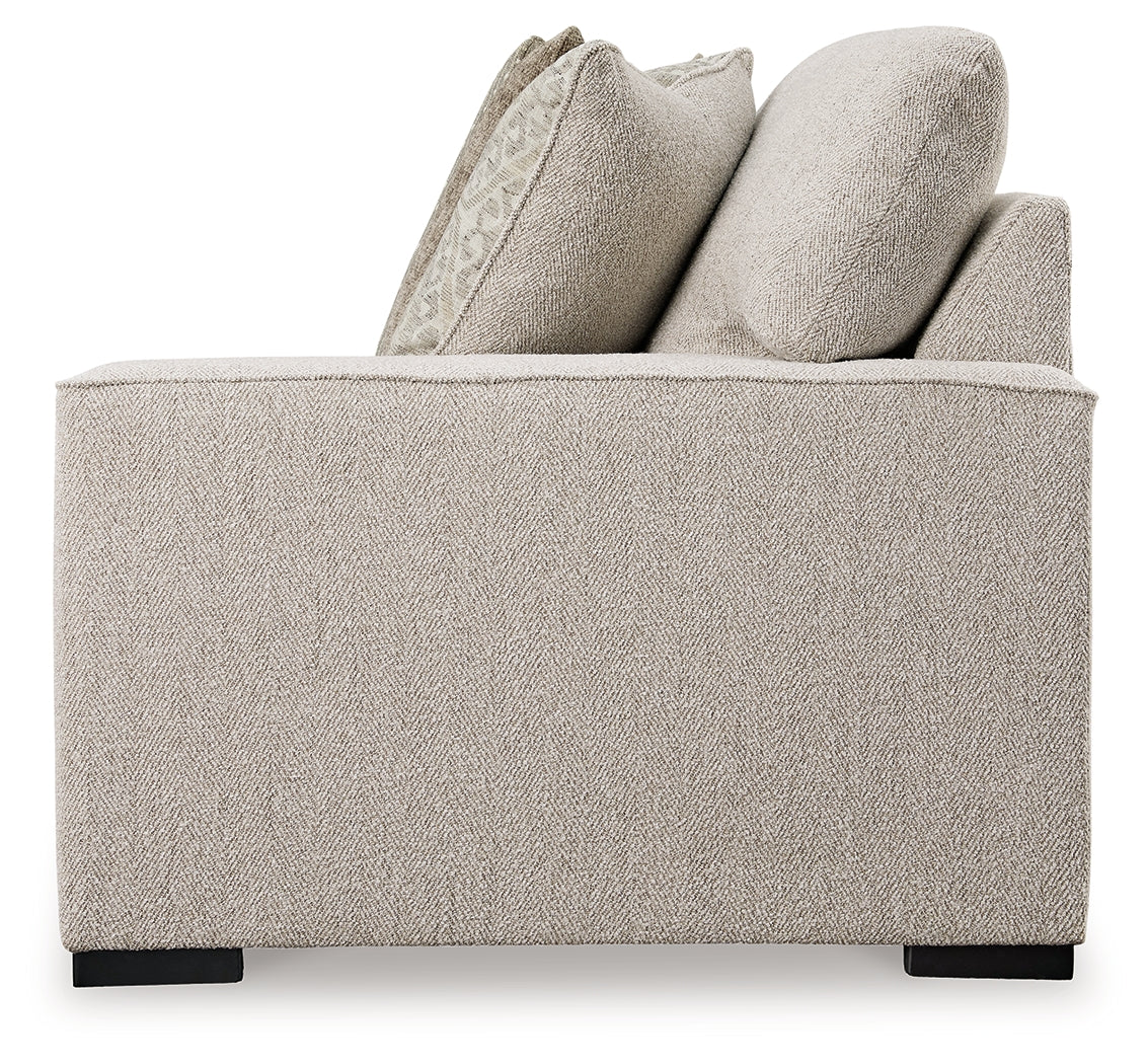 Ballyton Sand Right-Arm Facing Loveseat from Ashley - Luna Furniture