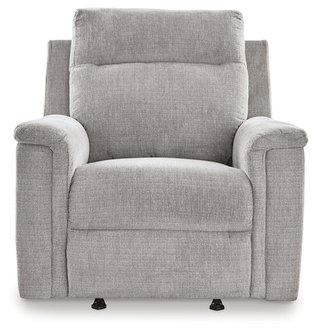 Barnsana Ash Power Recliner from Ashley - Luna Furniture