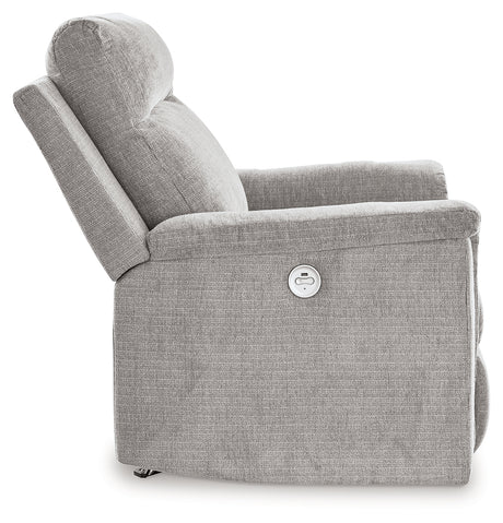 Barnsana Ash Power Recliner from Ashley - Luna Furniture