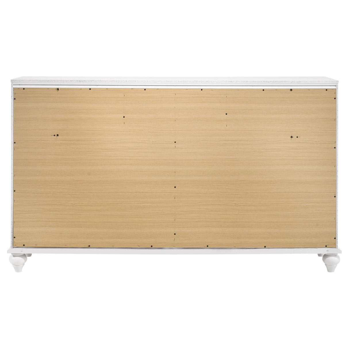 Barzini White 7-Drawer Dresser from Coaster - Luna Furniture