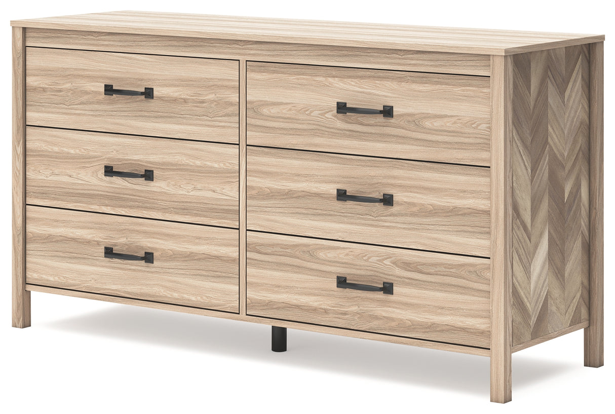 Battelle Tan Dresser from Ashley - Luna Furniture