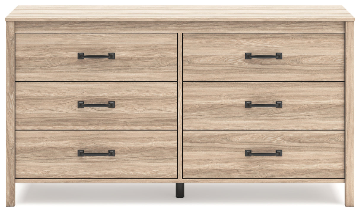 Battelle Tan Dresser from Ashley - Luna Furniture