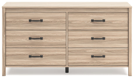 Battelle Tan Dresser from Ashley - Luna Furniture