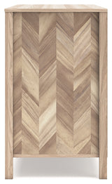 Battelle Tan Dresser from Ashley - Luna Furniture