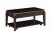 Baylor Lift Top Coffee Table with Hidden Storage Walnut - 721048 - Luna Furniture
