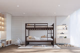 BB10 Twin/Twin Bunk Bed Espresso from Happy Homes - Luna Furniture