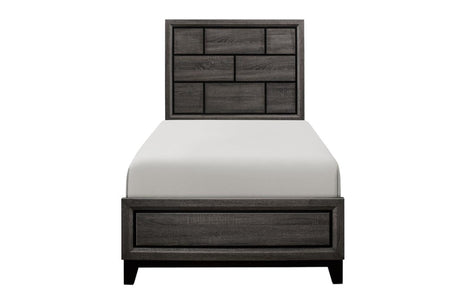 Davi Gray Panel Youth Bedroom Set - Luna Furniture