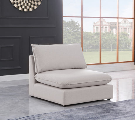 Beige Mackenzie Modular Armless Chair - 688Beige-Armless - Luna Furniture
