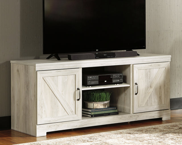 Bellaby Whitewash 63" TV Stand - W331-68 - Luna Furniture