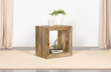 Benton Natural Rectangular Solid Wood End Table from Coaster - Luna Furniture