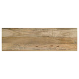 Benton Rectangular Solid Wood Sofa Table Natural - 704839 - Luna Furniture