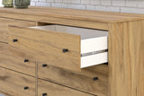 Bermacy Light Brown Dresser - EB1760-231 - Luna Furniture