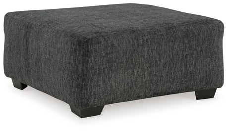 Biddeford Ebony Oversized Accent Ottoman - 3550408 - Luna Furniture