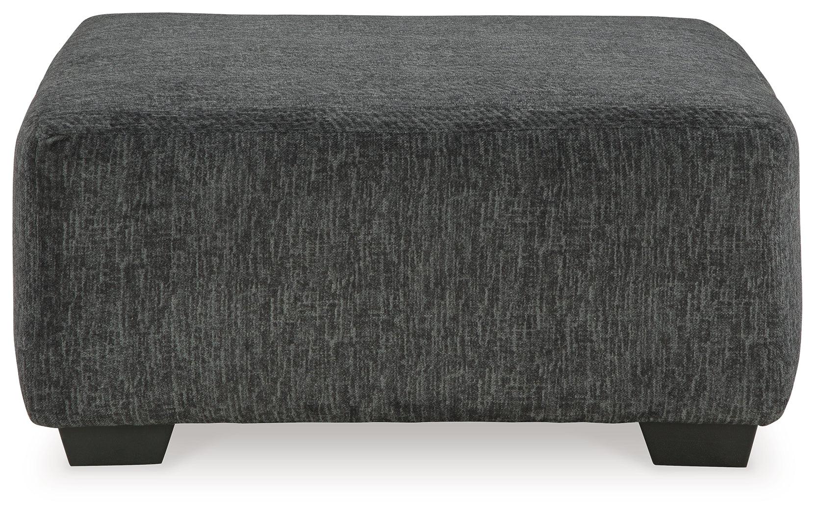 Biddeford Ebony Oversized Accent Ottoman from Ashley - Luna Furniture