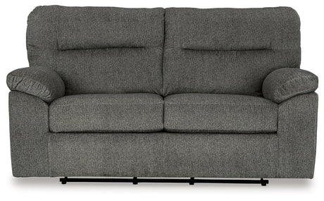 Bindura Mineral Glider Loveseat from Ashley - Luna Furniture