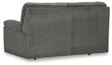 Bindura Mineral Glider Loveseat from Ashley - Luna Furniture