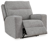Biscoe Pewter Power Recliner from Ashley - Luna Furniture