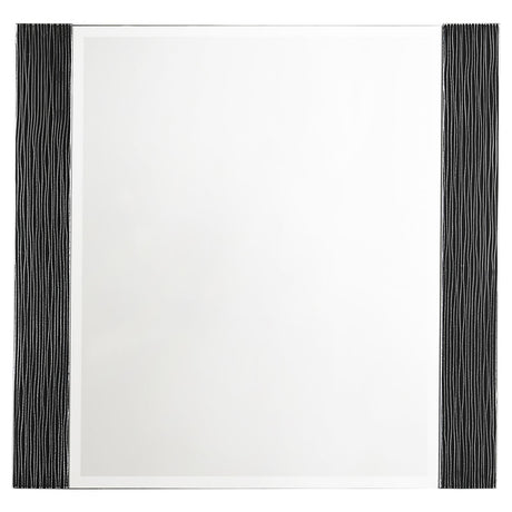 Blacktoft Black Rectangle Dresser Mirror (Mirror Only) from Coaster - Luna Furniture