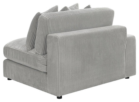 Blaine Fog Upholstered Reversible Sectional from Coaster - Luna Furniture