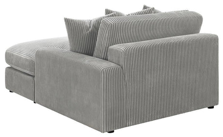 Blaine Fog Upholstered Reversible Sectional from Coaster - Luna Furniture