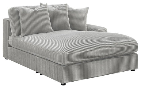 Blaine Fog Upholstered Reversible Sectional from Coaster - Luna Furniture