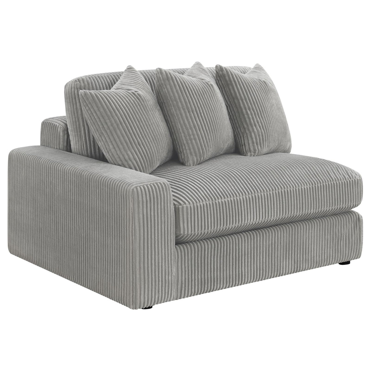 Blaine Fog Upholstered Reversible Sectional from Coaster - Luna Furniture