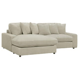 Blaine Sand Upholstered Reversible Sectional Sofa from Coaster - Luna Furniture