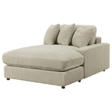 Blaine Sand Upholstered Reversible Sectional Sofa from Coaster - Luna Furniture