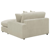 Blaine Sand Upholstered Reversible Sectional Sofa from Coaster - Luna Furniture