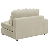Blaine Sand Upholstered Reversible Sectional Sofa from Coaster - Luna Furniture