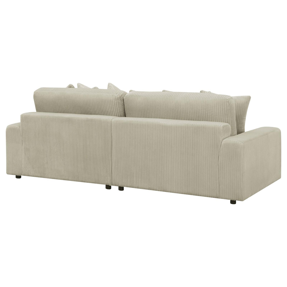 Blaine Sand Upholstered Reversible Sectional Sofa from Coaster - Luna Furniture