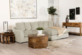 Blaine Sand Upholstered Reversible Sectional Sofa from Coaster - Luna Furniture