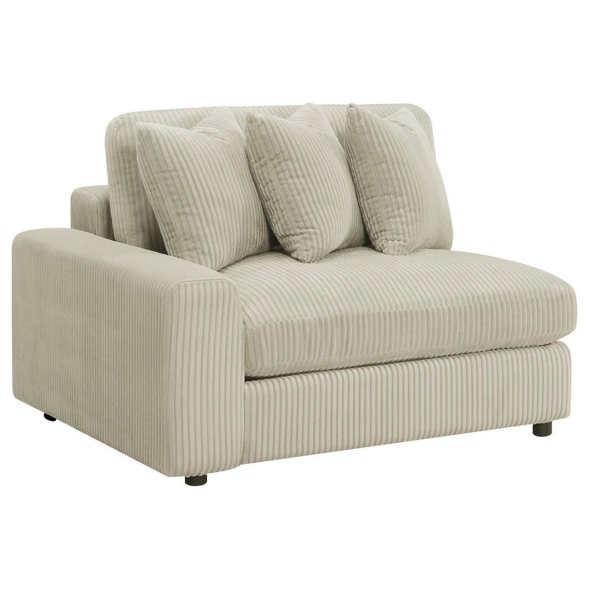 Blaine Sand Upholstered Reversible Sectional Sofa from Coaster - Luna Furniture