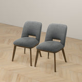 Blake Dark Grey Fabric Dining Chair (Set of 2) from Midinmod - Luna Furniture