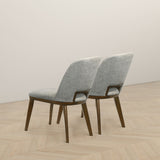 Blake Light Grey Fabric Dining Chair (Set of 2) from Midinmod - Luna Furniture