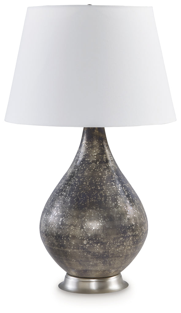 Bluacy Antique Gray Table Lamp - L430834 - Luna Furniture