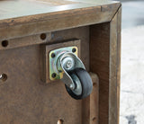 Boardernest Brown Coffee Table with 4 Stools from Ashley - Luna Furniture