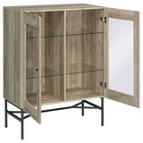 Bonilla 2-door Accent Cabinet with Glass Shelves - 959624 - Luna Furniture
