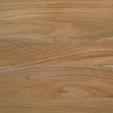 Bradshaw Natural Acacia and Black Rectangular Live Edge Dining Table from Coaster - Luna Furniture